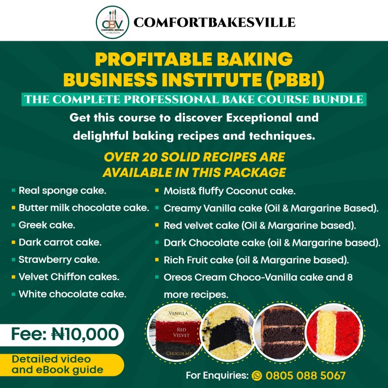 Buy THE COMPLETE CAKE BAKING BUNDLE by comfortBakesville Global ...