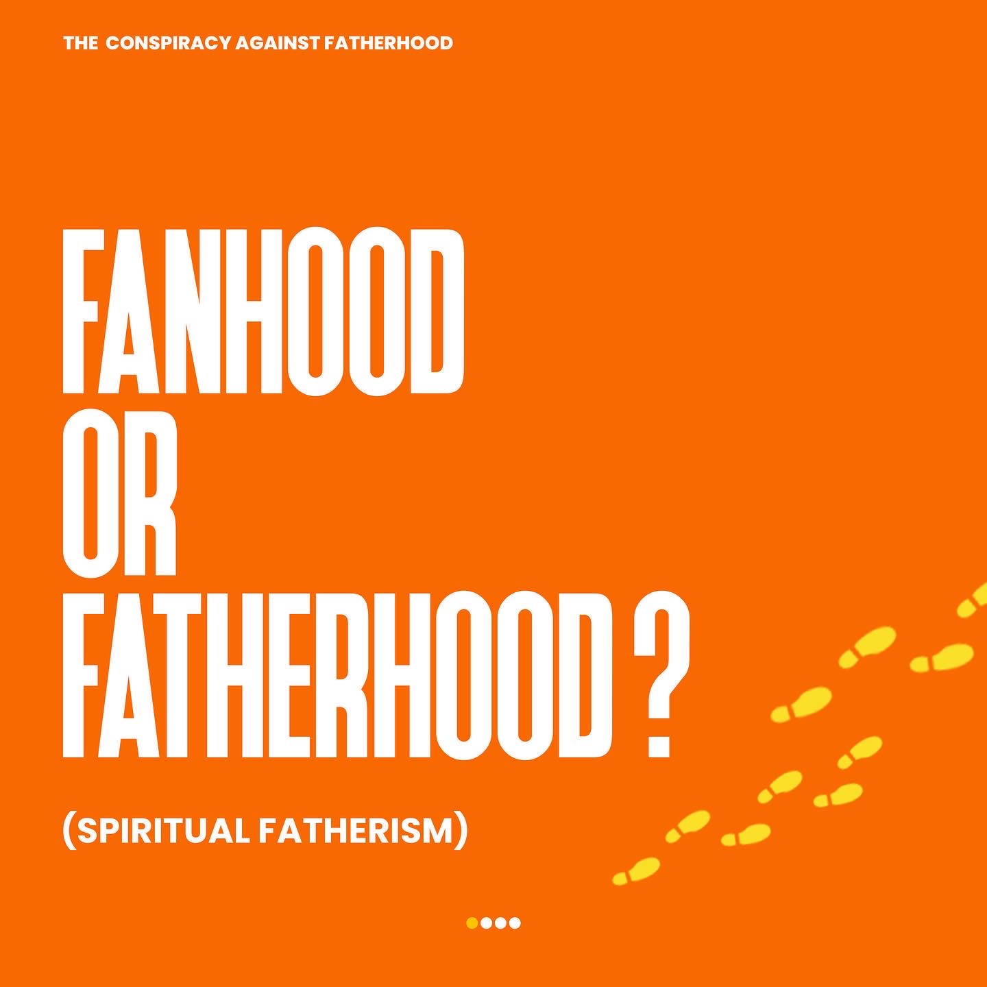 THE CONSPIRACY AGAINST FATHERHOOD