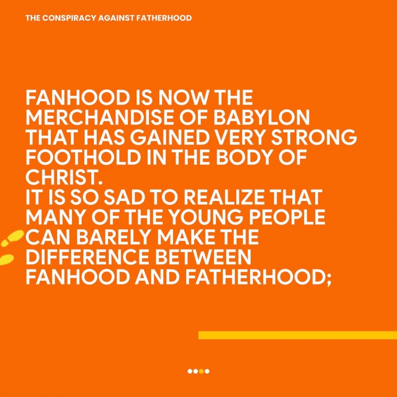 THE CONSPIRACY AGAINST FATHERHOOD