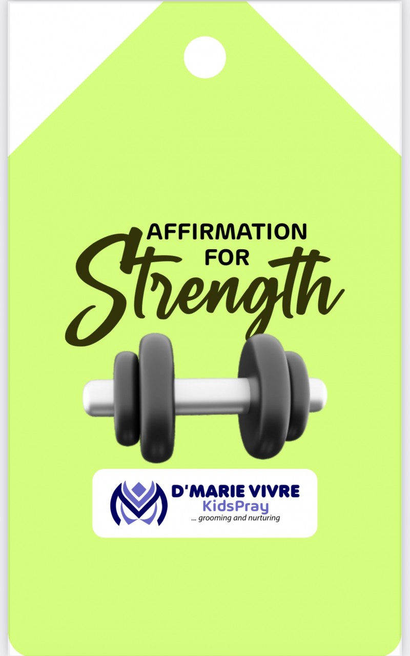 KIDSPRAY AFFIRMATION CARDS(strength)