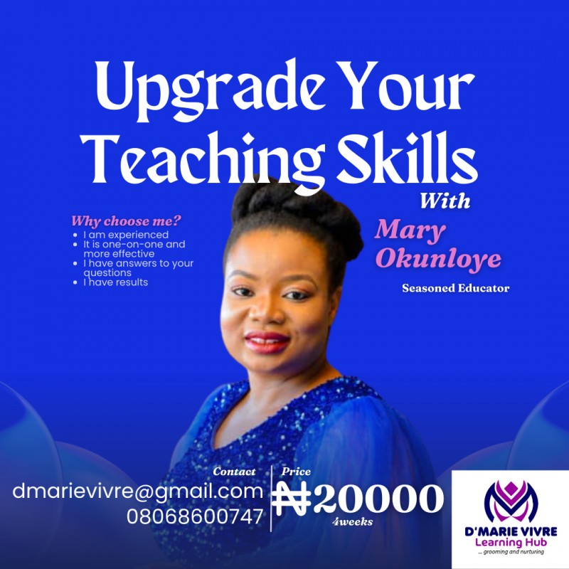 Upgrade your teaching skills