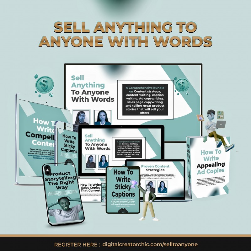 Sell Anything To Anyone With Words Bundle