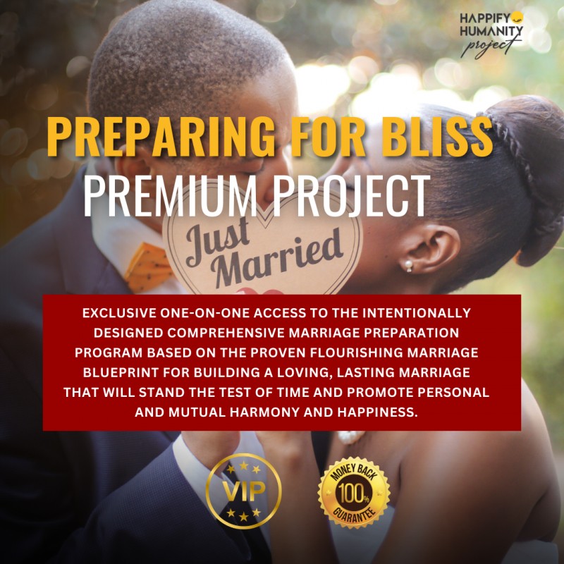 Preparing for Bliss Project PREMIUM (VIP Marriage Preparation Program) - 1st Instalment