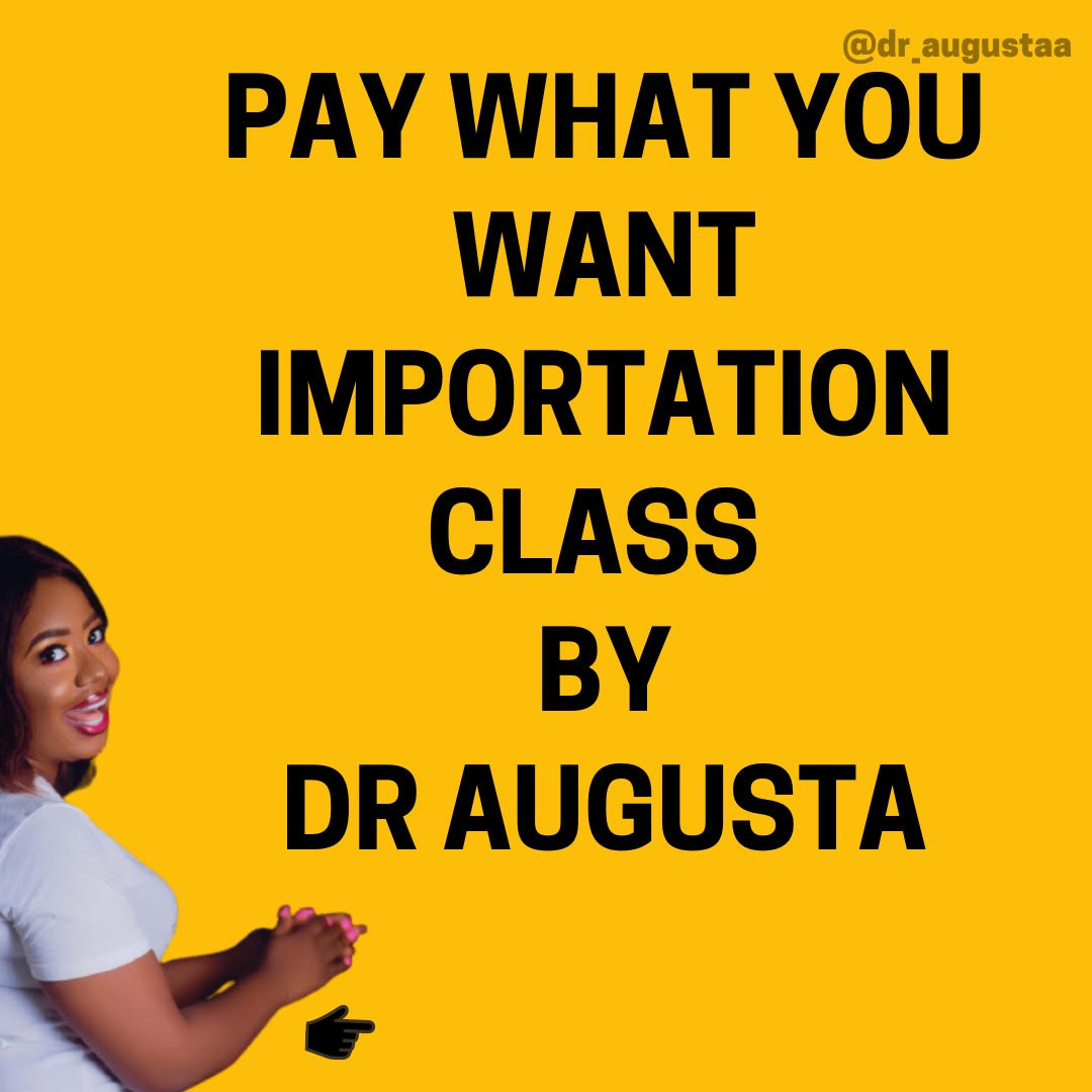 TURKEY IMPORTATION (PAY WHAT YOU WANT CLASS)
