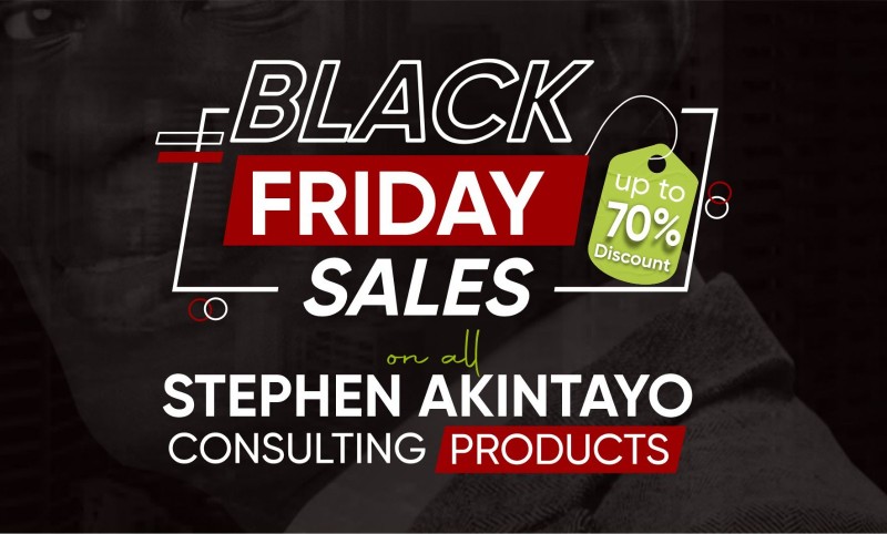 (6 months) Stephen Akintayo University of wealth - Black friday promo