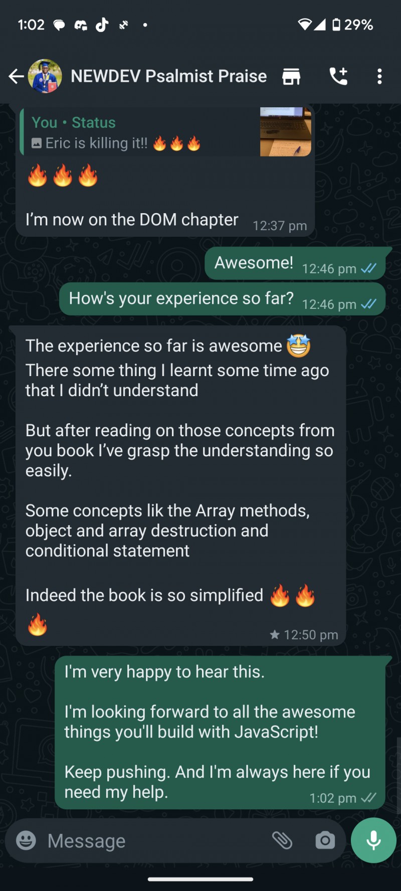 Customer review 5
