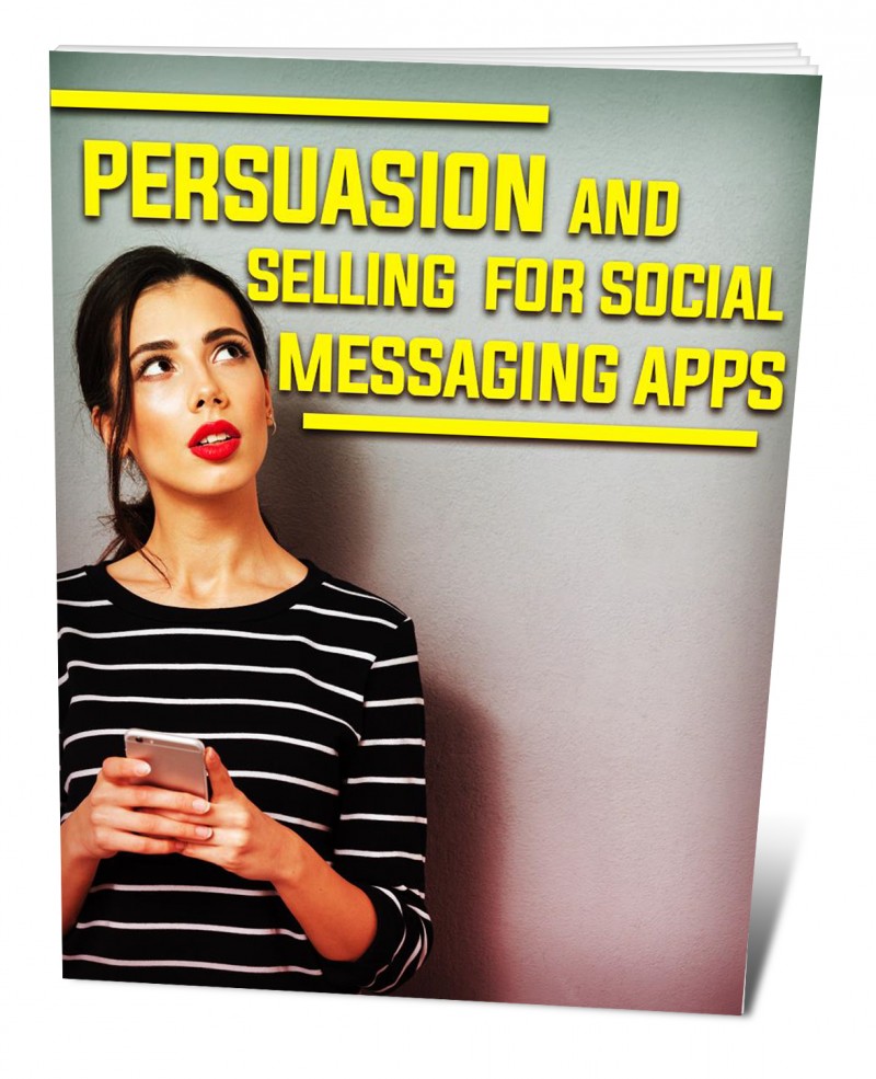 PERSUASION AND SELLING FOR SOCIAL