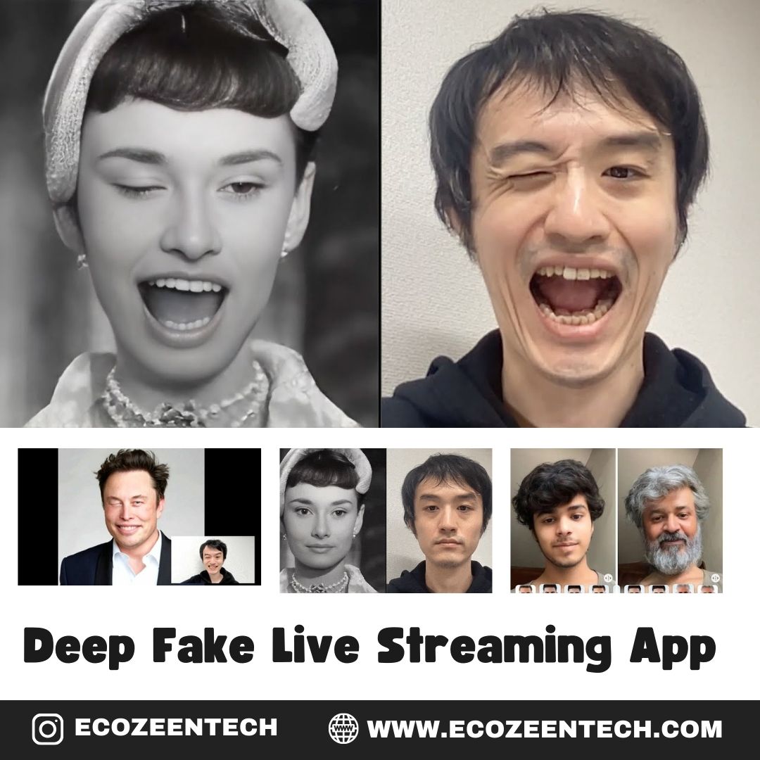Deep Fake Live Streaming App