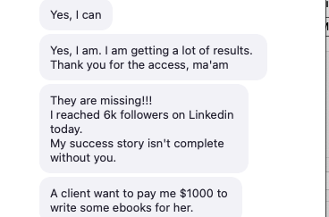 Customer review 2