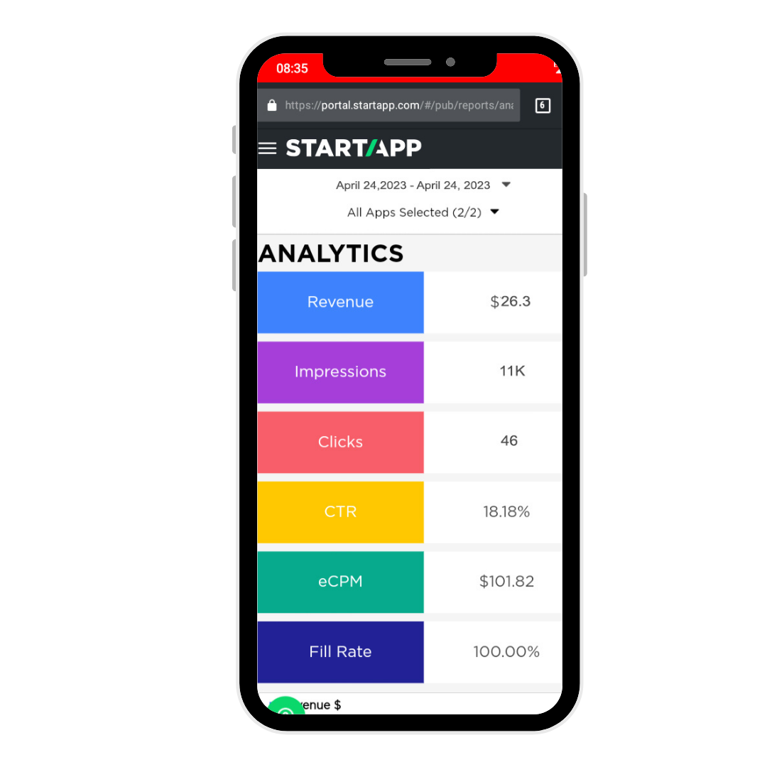 Make Money on Startapp Self Clicking App (N2000)