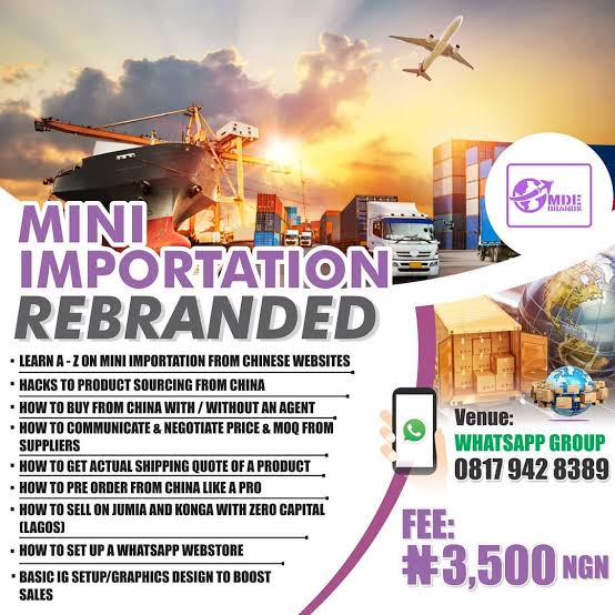 Buy MINI IMPORTATION REBRANDED by Emmanuel Patrick on Selar
