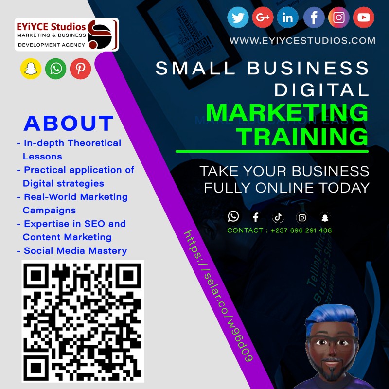 View of Buy Small Business Digital Marketing Training by engelbert yiyvu on Selar