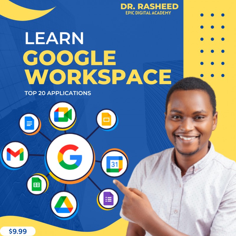 Buy google workspace applications a complete guide by abdurrasheed sa