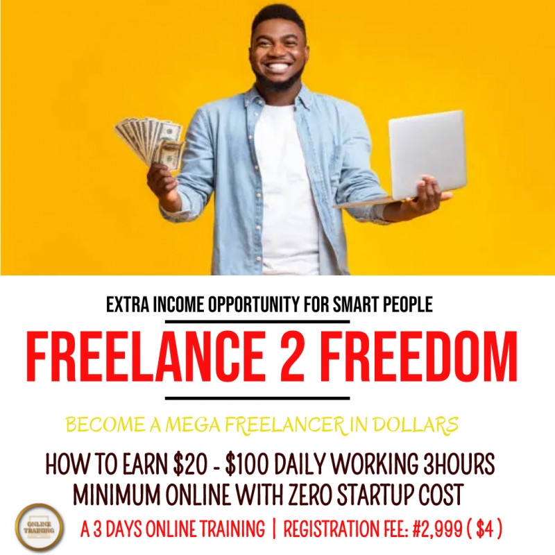 FREELANCE 2 FREEDOM - EXTRA INCOME OPPORTUNITY FOR SMART PEOPLE