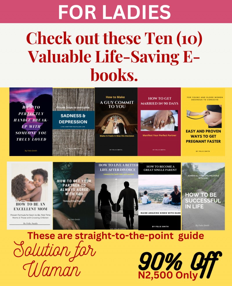 Buy Solution for Woman Bundle (E-books) by Felix Aigbonohan on Selar