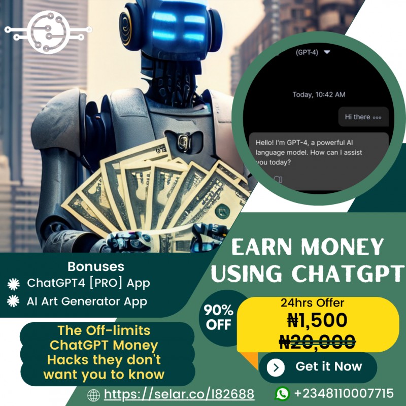 Earning Money With ChatGPT: The Off-limits ChatGPT Money Hacks