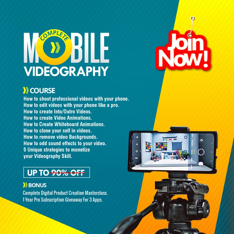 MOBILE VIDEOGRAPHY COURSE