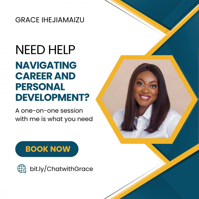 One-on-One Career Consulting Session with Grace Ihejiamaizu-Paul