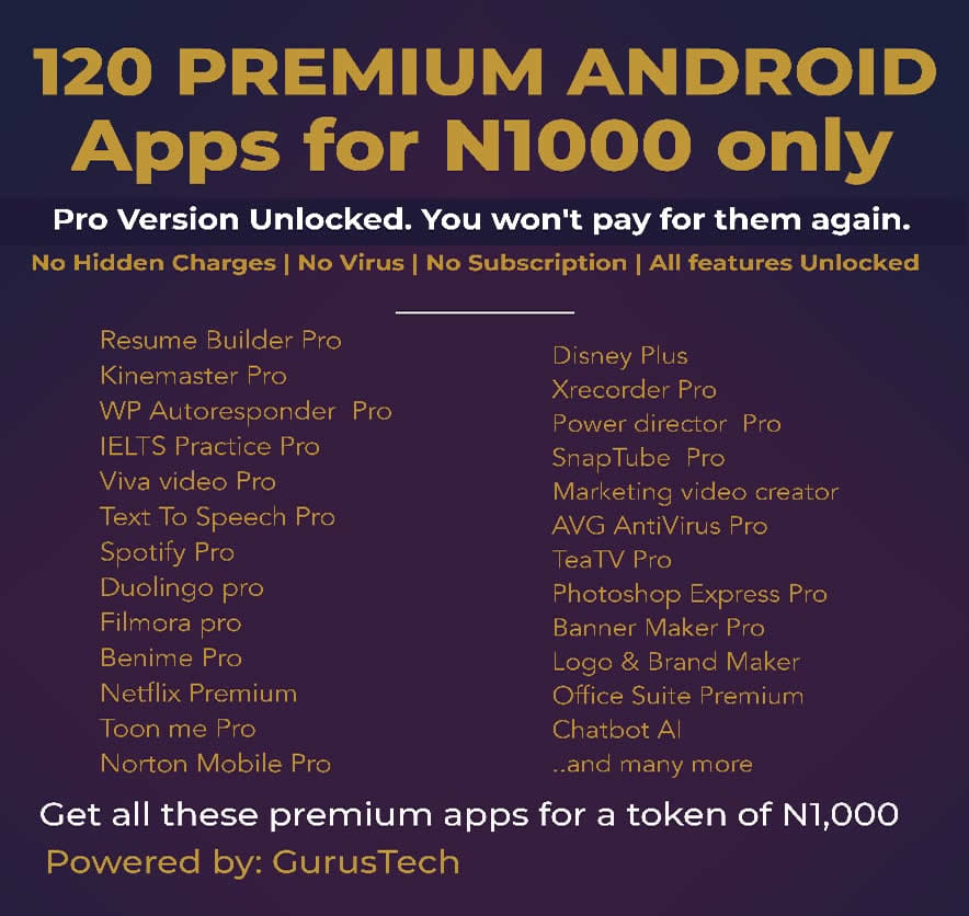 PREMIUM ADROID APPS & GAMES
