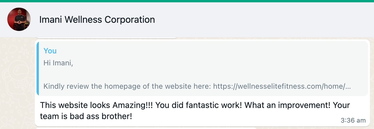 Customer review 1