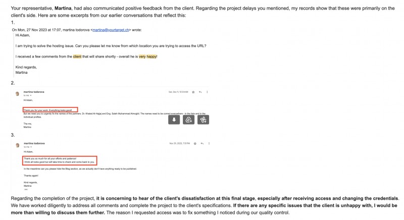 Customer review 3