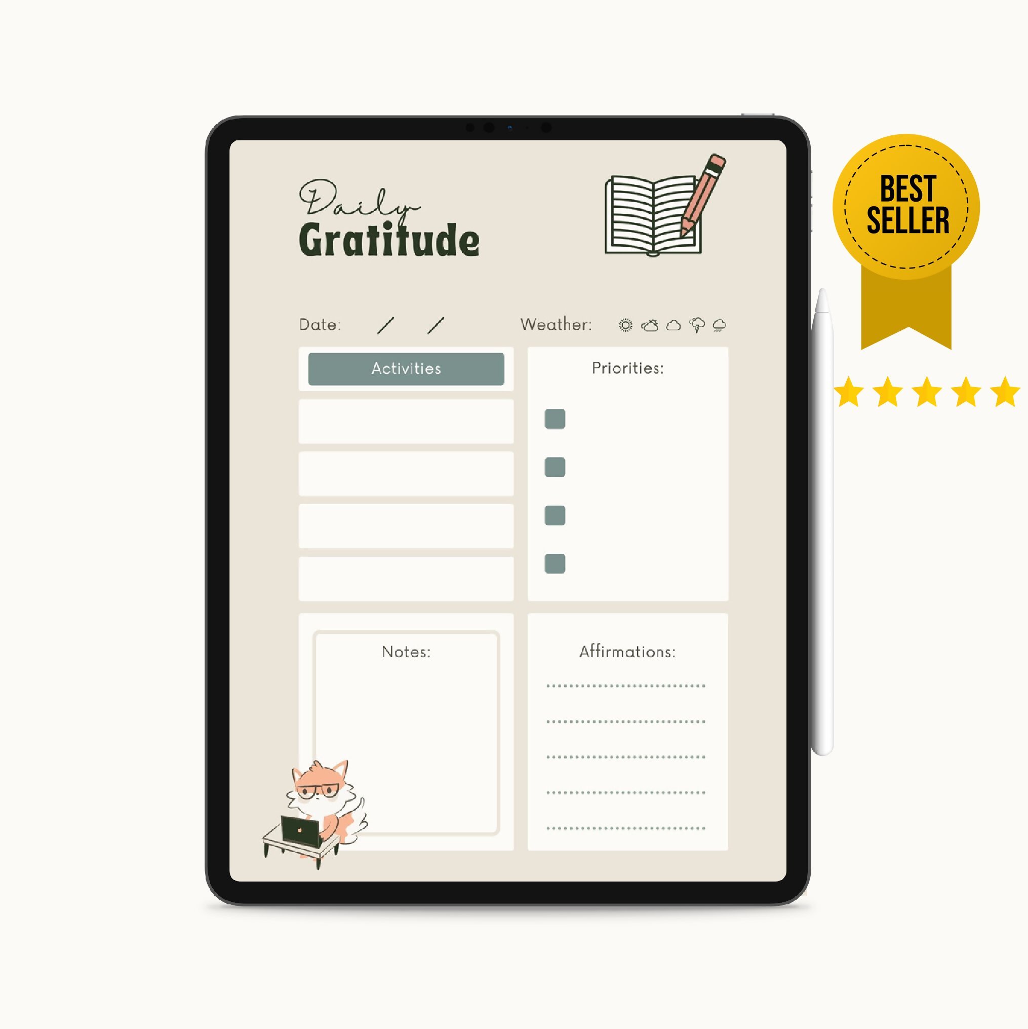 Buy The Best Daily Journal for Men and Women for Mindfulness 