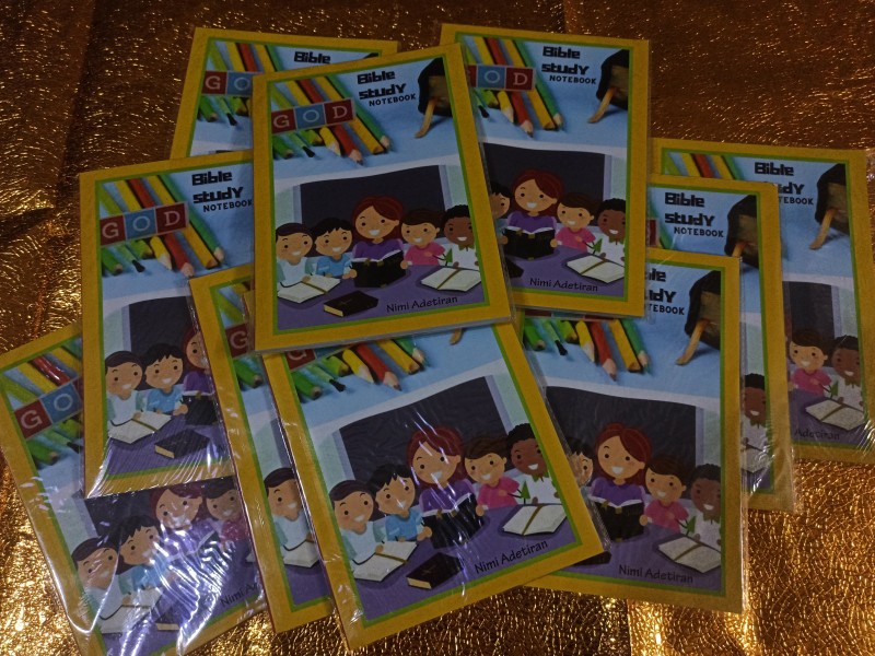 Bible Study notebook for kids