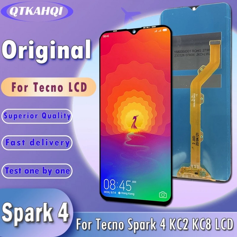 Tecno spark 4 kc8 screen