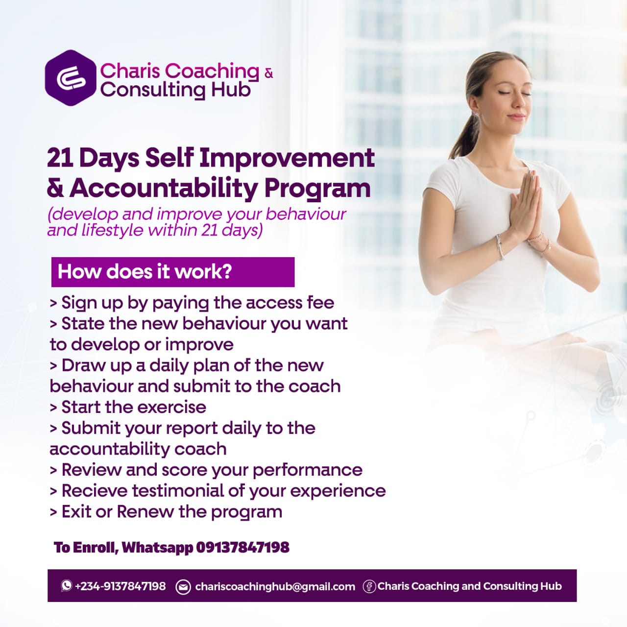 "Self Improvement and Accountability Program"
