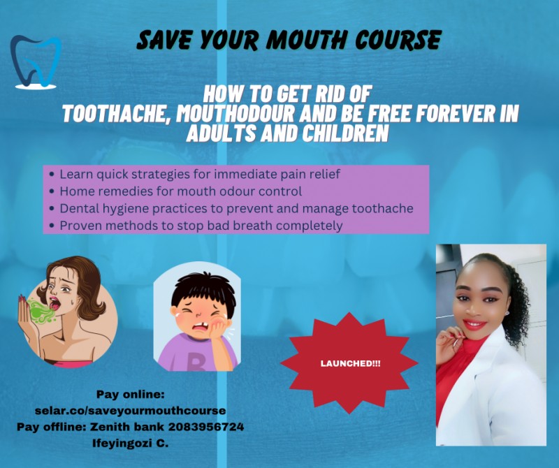 Buy Save your Mouth How to get rid of Toothache and Mouth Odour and be