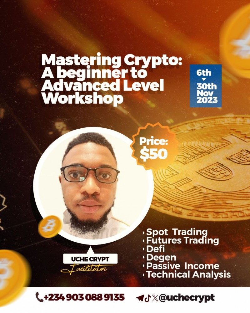Buy CRYPTOCURRENCY WORKSHOP by IKECHUKWU Rejoice Uche on Selar