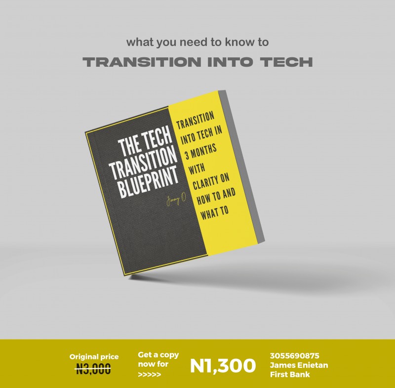 Buy The Tech Transition Blueprint Transition Into Tech In 3months With Buy The Tech Transition Blueprint Transition Into Tech In 3months With