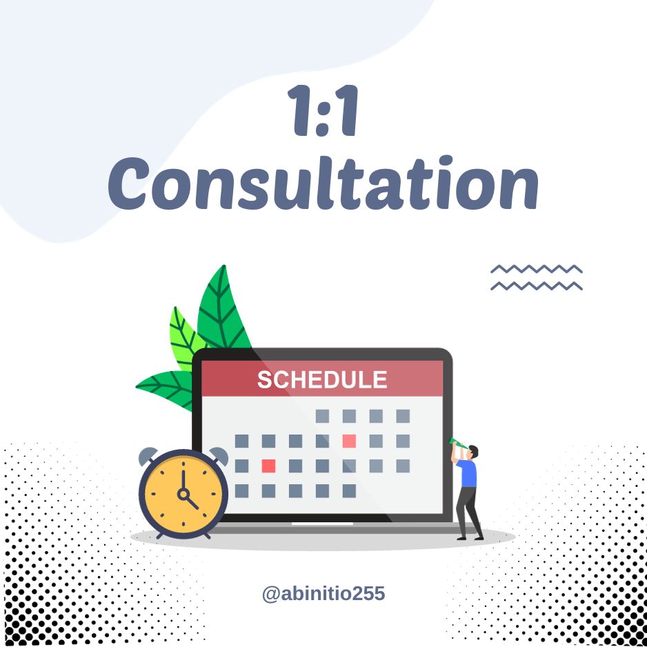 1:1 Consultation (60) Minutes