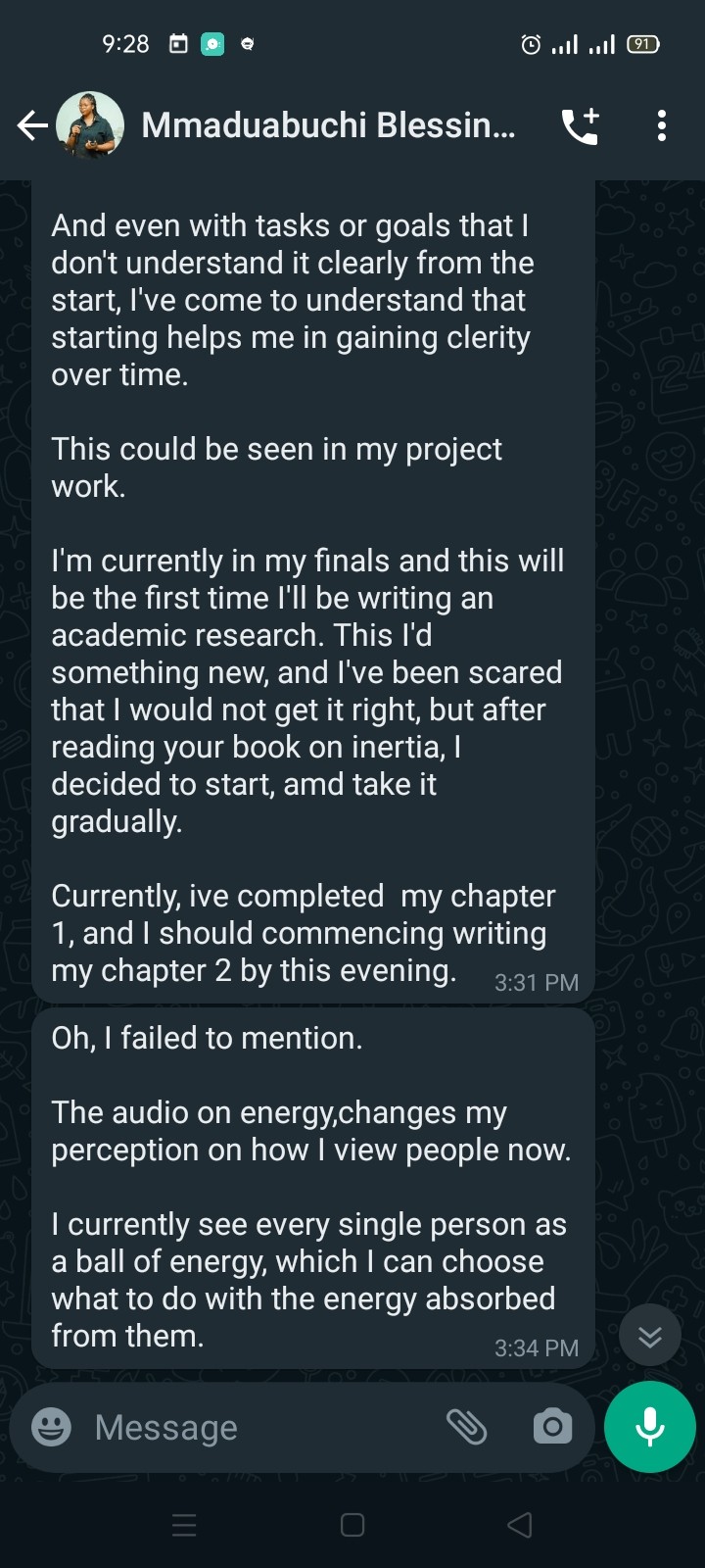 Customer review 3