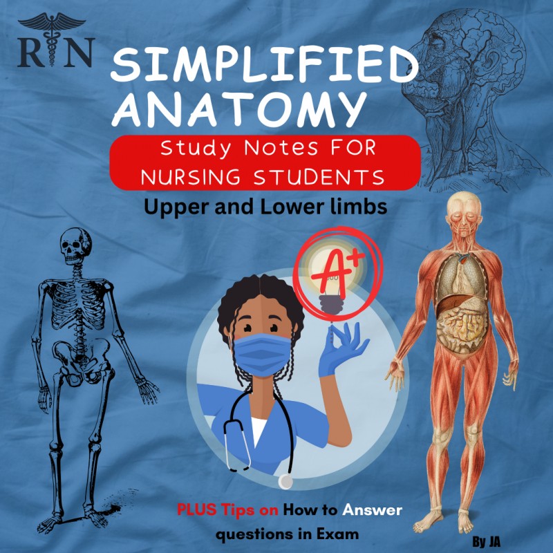 Simplified Anatomy Study notes for Nursing Students