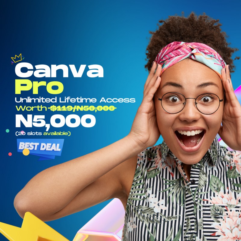 Buy canva pro upgrade 3 months by disks masterclass on selar