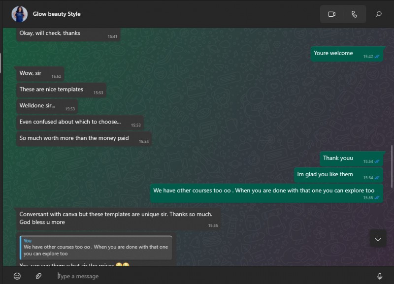 Customer review 1