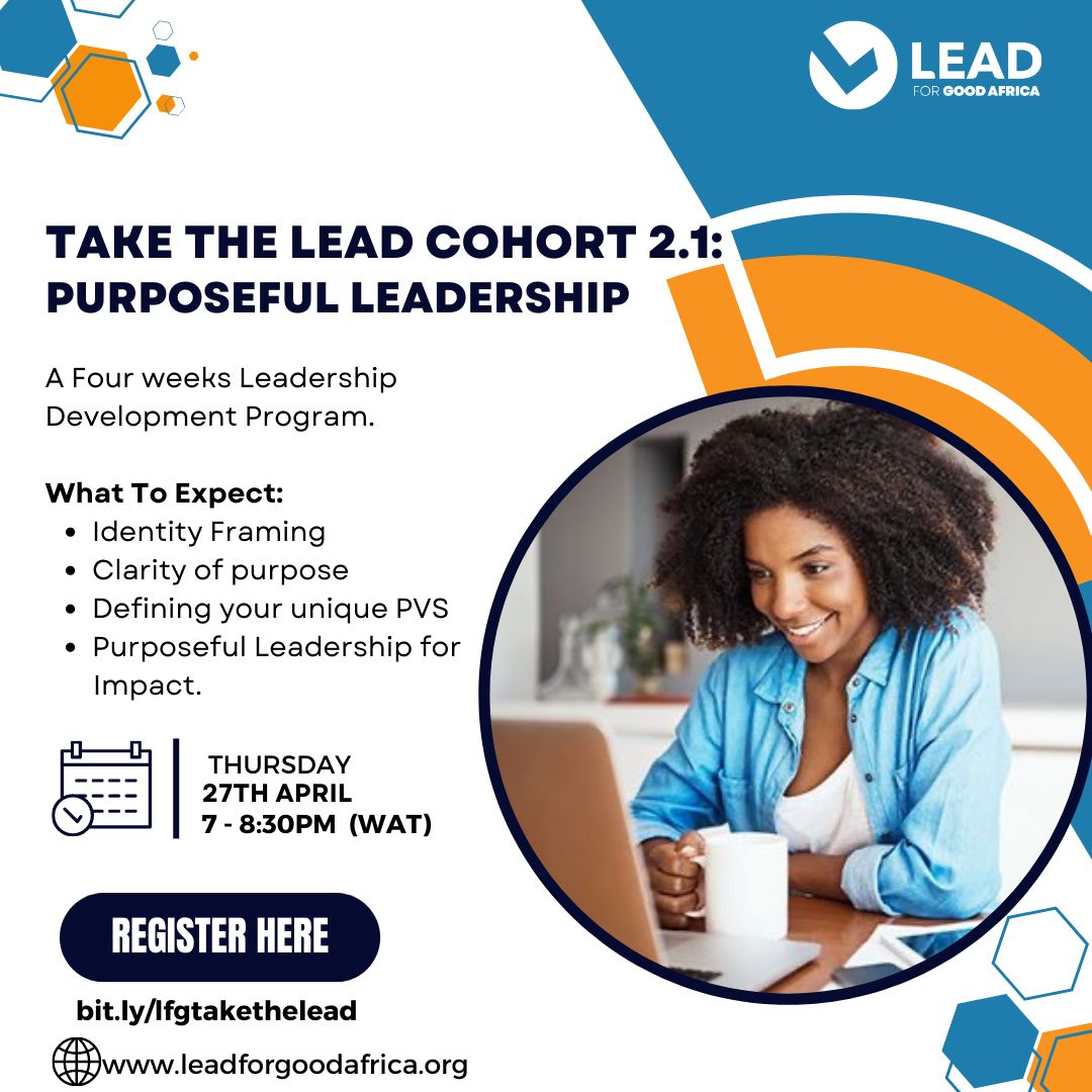 Take The Lead: Purposeful Leadership