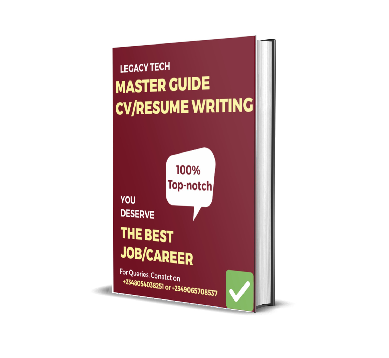 MASTER GUIDE ON CV & RESUME WRITING WITH ALL-IN-ONE RESOURCES
