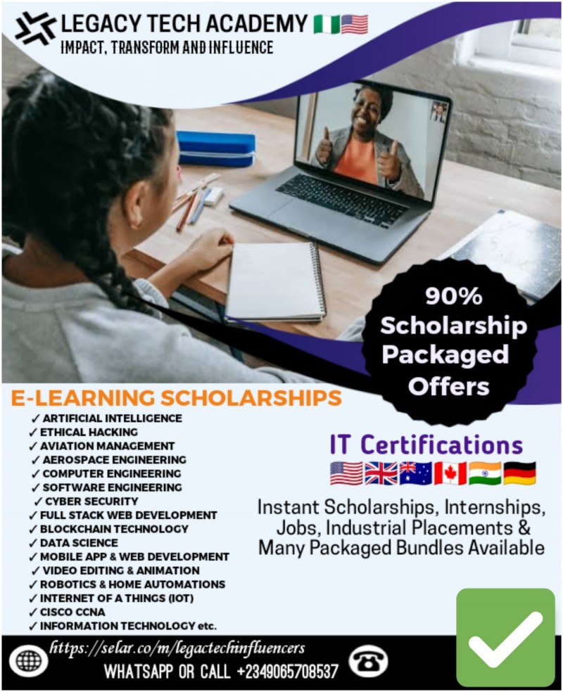 Unlimited E-learning with Scholarship (Top-notch)