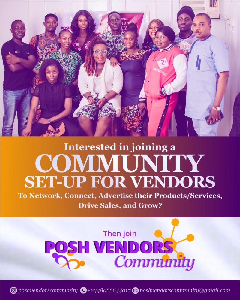 JOIN POSH VENDORS MARKETPLACE