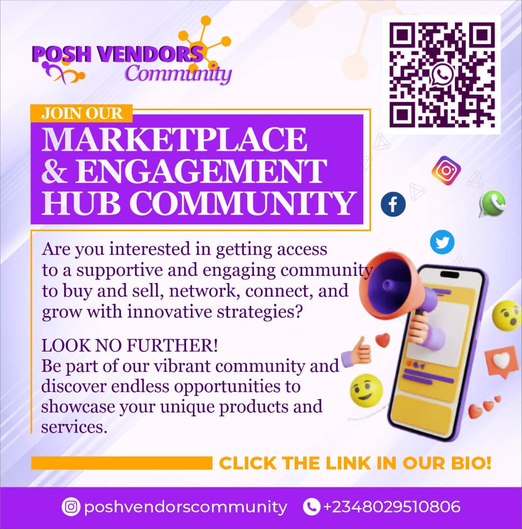 JOIN POSH VENDORS MARKETPLACE