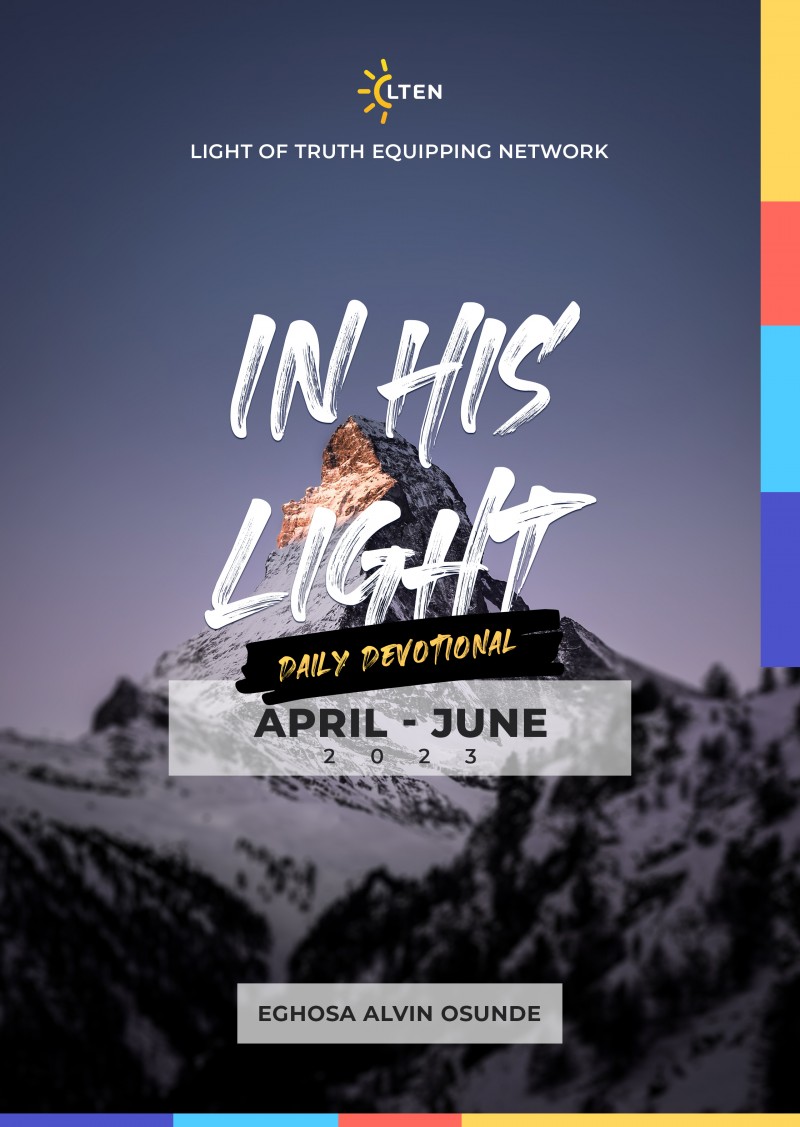 In His Light Daily Devotional, April - June 2023