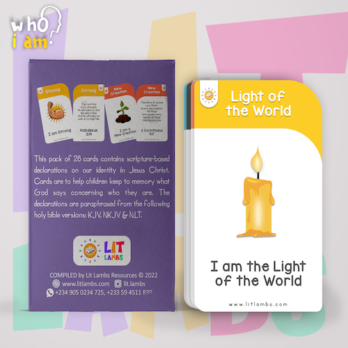 Who I AM Affirmation Cards 10packs