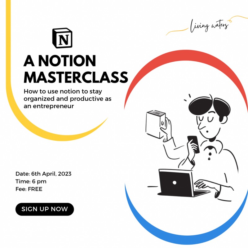 Get A Notion Masterclass - staying productive and organized as an ...
