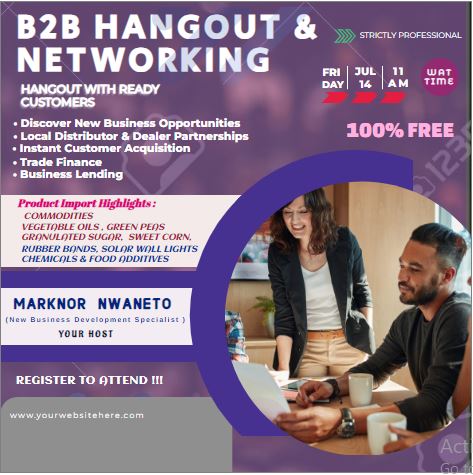 B2B HANGOUT & NETWORKING