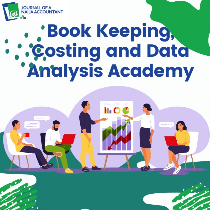 Business Book Keeping, product costing and Data Analysis Training Academy