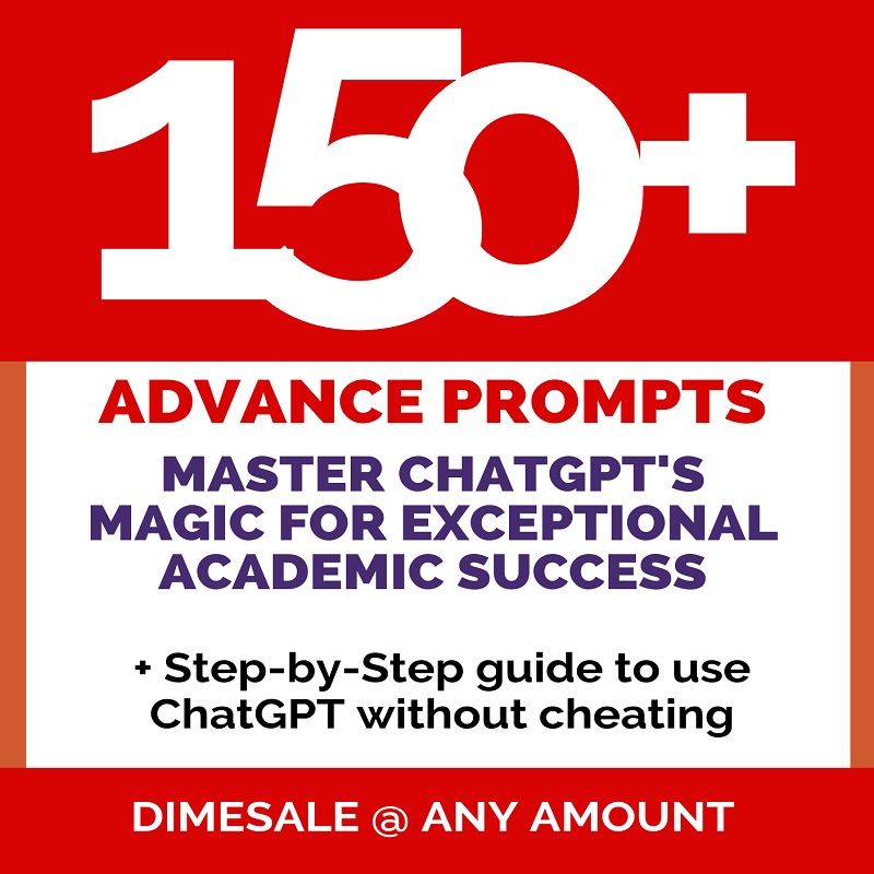 Buy 150+ Advanced Prompts: Achieve 10x Academic Success with Powerful ...