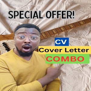 CV+Cover Letter COMBO SPECIAL OFFER!