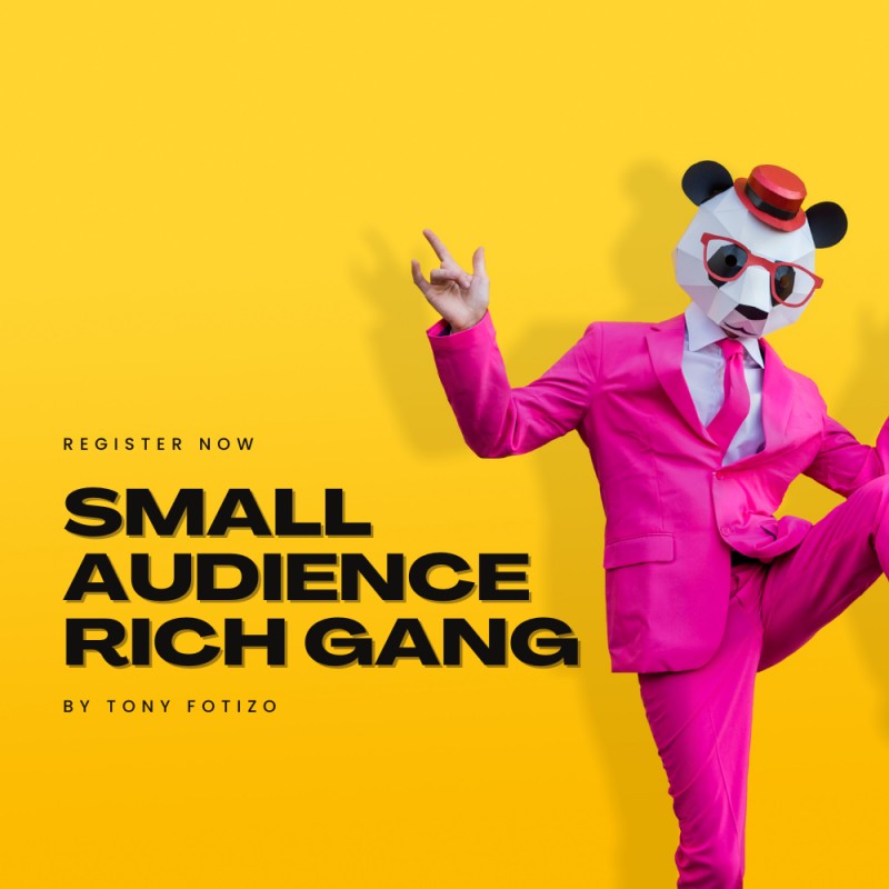 Small Audience Rich Gang Class